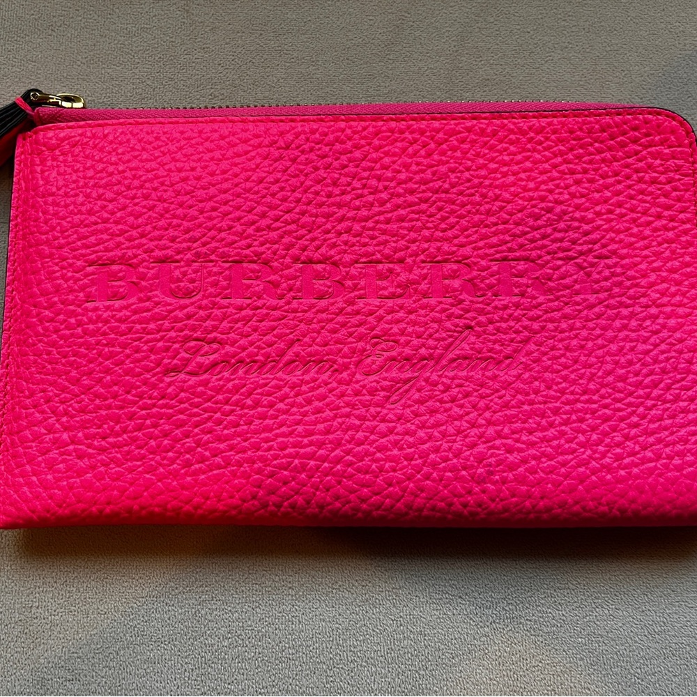 Burberry wristlet